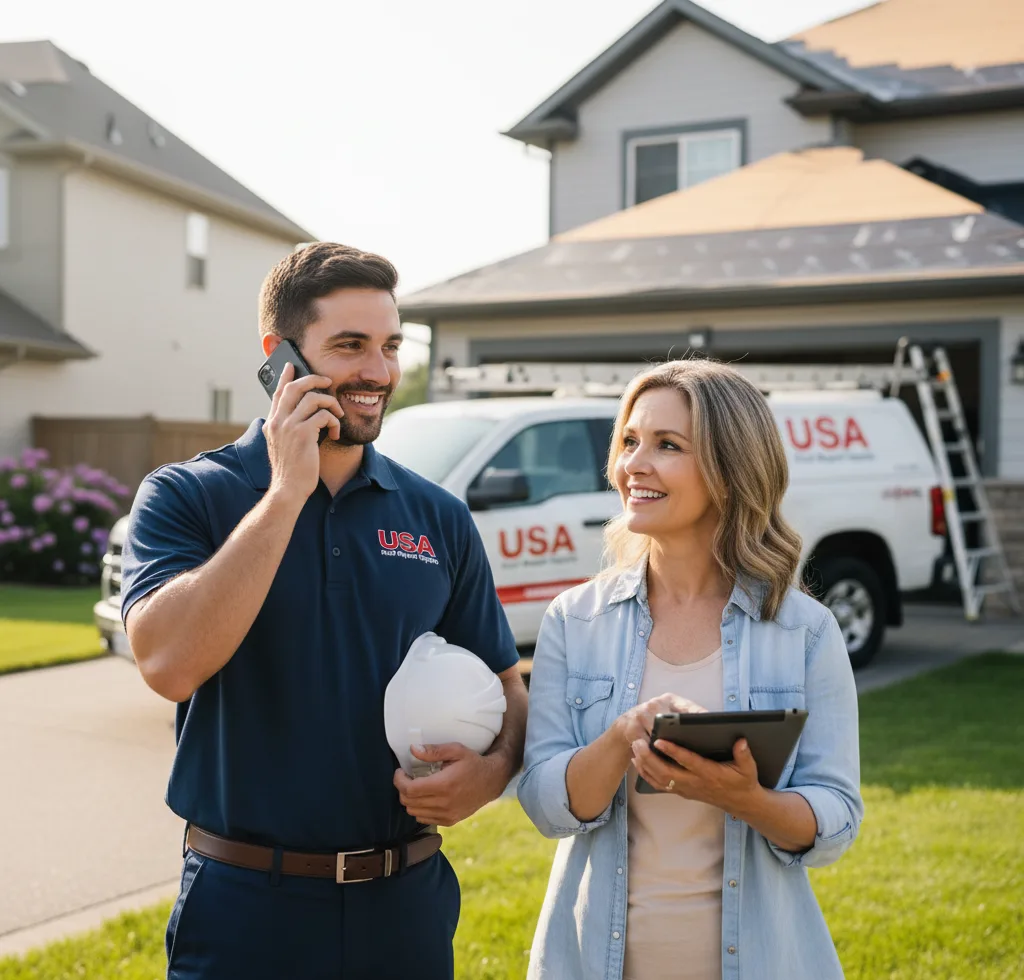 USA Roof Repair Experts customer support in Mount Desert